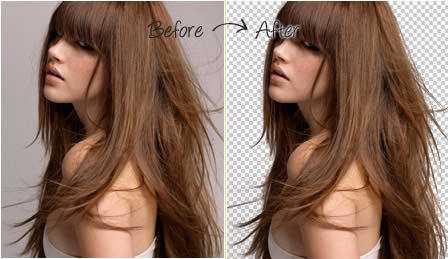 Product photo background removal